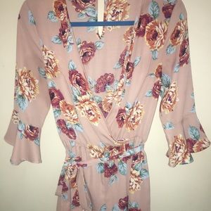 Floral Romper